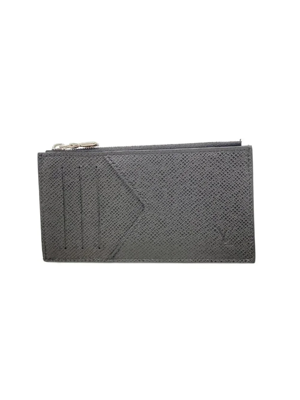 Louis Vuitton Taiga Coin Card Holder Ardoise